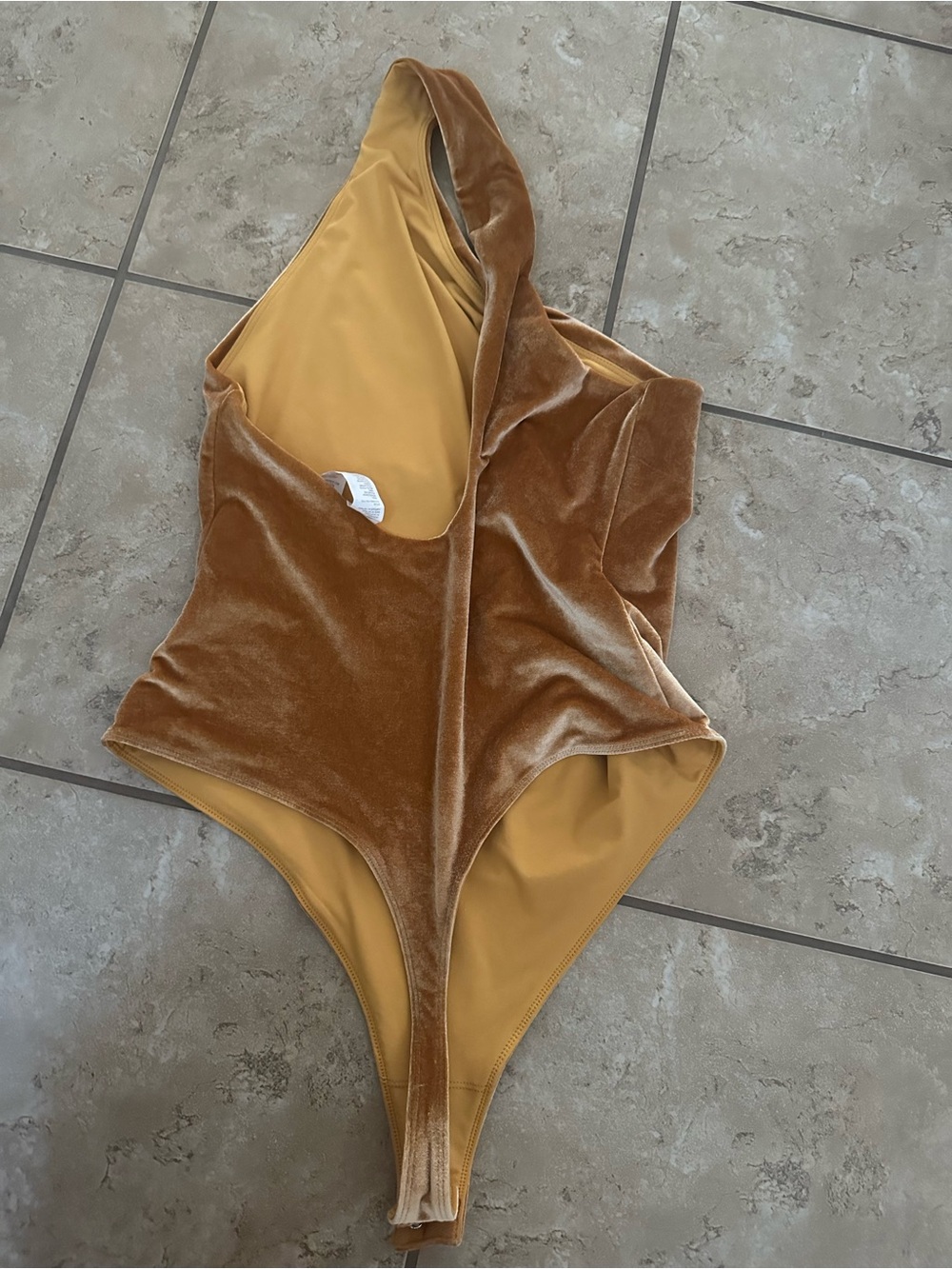 FALBETICS VELOUR BODYSUIT - Picture 3 of 4